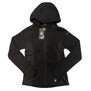 Spyder Jacket Women’s Full-Zip Black Fleece Lined Size Medium New With Tags $129